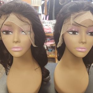 22in Body Wave 13X4 Transparent Frontal Lace Wigs